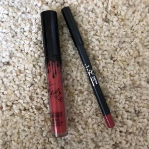Kylie Cosmetics Lip kit in “Kristen”